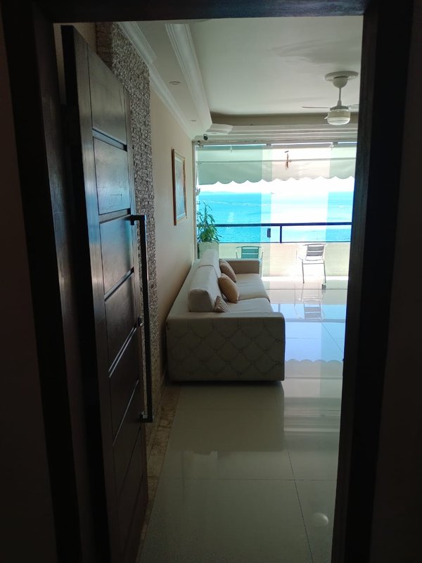 APARTAMENTO VISTA MAR 3 QUARTOS SUÍTE VARANDA LAVABO GARAGEM À VENDA NA BARRA! Avenida Sete de Setembro Salvador - 