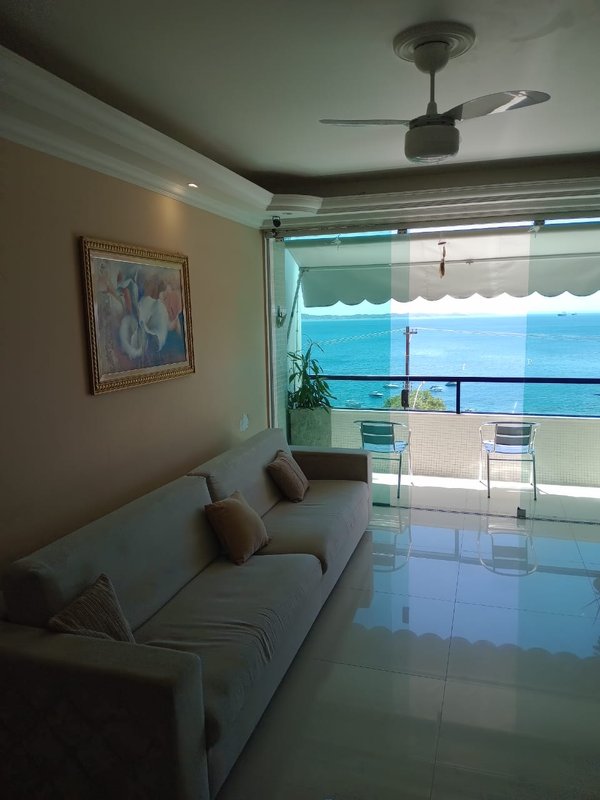 APARTAMENTO VISTA MAR 3 QUARTOS SUÍTE VARANDA LAVABO GARAGEM À VENDA NA BARRA! Avenida Sete de Setembro Salvador - 