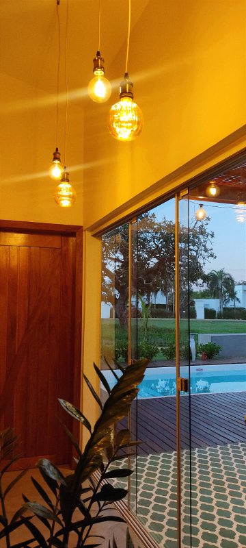 Casa com Piscina no Thermas Rua 203 Águas de Santa Bárbara - 