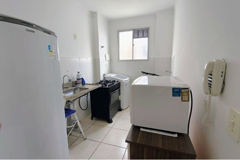 Apartamento &agrave; venda, 47m - Mobiliado, 2 quartos, 1 vaga coberta - R$ 260.000 - Sorocaba SP Avenida Três de Março Sorocaba - 