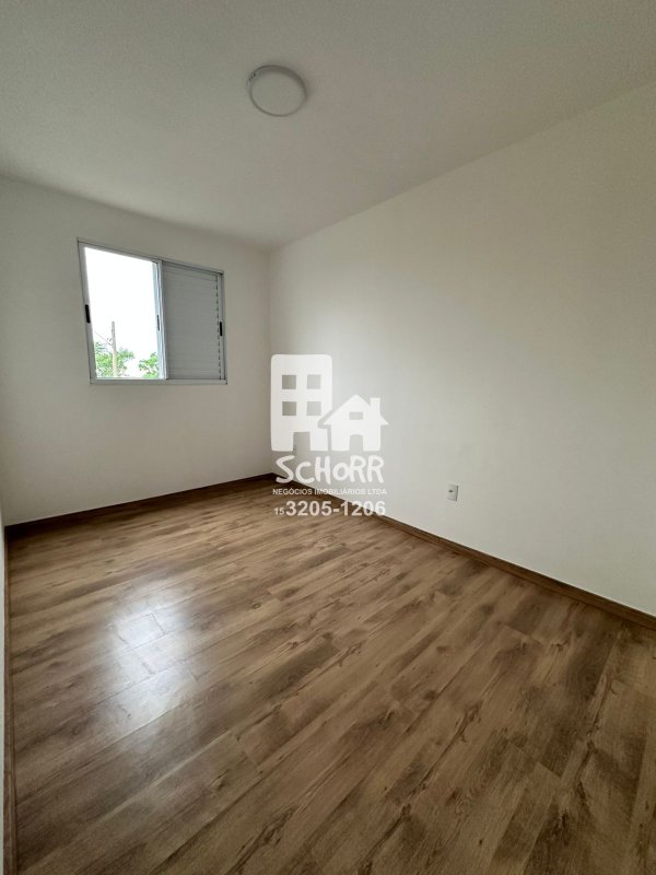 Apartamento com varanda e cozinha planejada para locação – Condomínio Vila dos Flamingos Rua Benedito Faustino da Rosa Tatuí - 