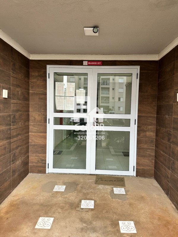 Apartamento com varanda e cozinha planejada para locação – Condomínio Vila dos Flamingos Rua Benedito Faustino da Rosa Tatuí - 