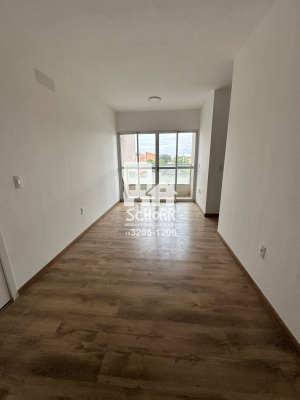 Apartamento com varanda e cozinha planejada para locação – Condomínio Vila dos Flamingos Rua Benedito Faustino da Rosa Tatuí - 