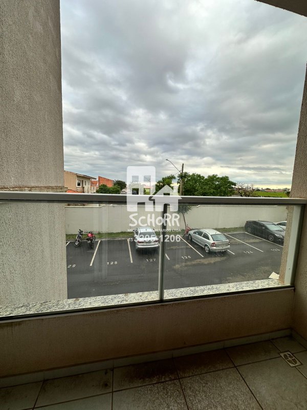 Apartamento com varanda e cozinha planejada para locação – Condomínio Vila dos Flamingos Rua Benedito Faustino da Rosa Tatuí - 