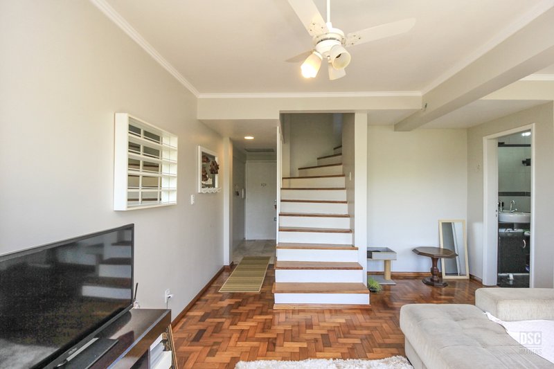 R$ 498.000 - APARTAMENTO DUPLEX - 128M2 - 2 DORM - TERRA&Ccedil;O - CHURRASQUEIRA - VISTA Avenida João Pessoa Porto Alegre - 