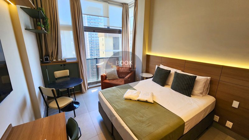 Studio Exclusivo com Vista para o Parque Ibirapuera End Alameda dos Arapanes São Paulo - 