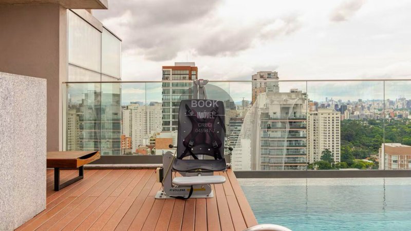 Studio Exclusivo com Vista para o Parque Ibirapuera End Alameda dos Arapanes São Paulo - 