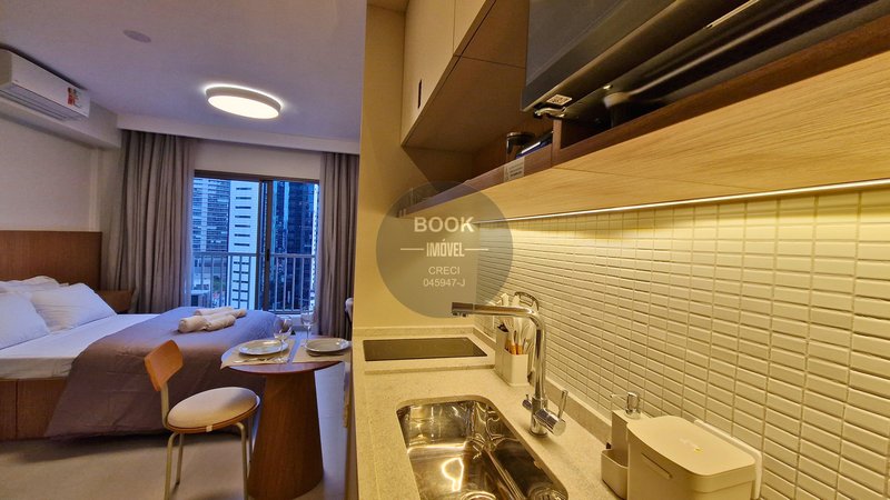 Studio Moderno | Alto Andar Endereço R. Cláudio Soares São Paulo - 