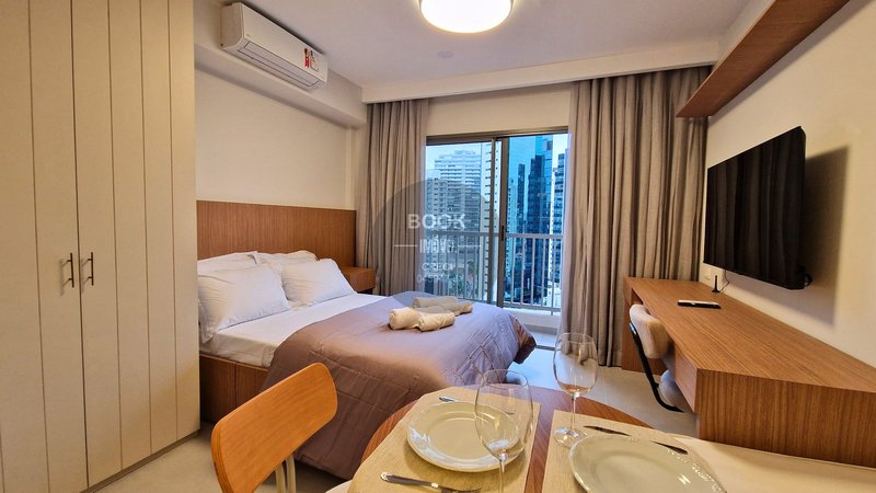 Studio Moderno | Alto Andar Endereço R. Cláudio Soares São Paulo - 