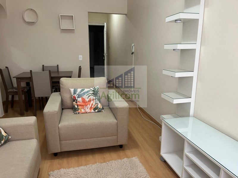APARTAMENTO  DE 56M² MOBILIADO À VENDA EM MOEMA COM 1 DORMITÓRIO E 1 VAGA Avenida Iraí São Paulo - 