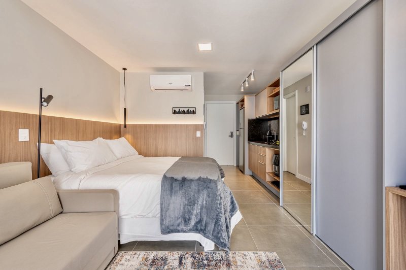 R$ 630.000 - GO 24 - LIND&Iacute;SSIMO STUDIO - MOBILIADO - DECORADO - EQUIPADO - 24M2 Rua Vinte e Quatro de Outubro Porto Alegre - 