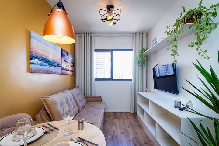 Apartamento 1 dormitório -Condomínio ZYZ Bela Vista  São Paulo - 