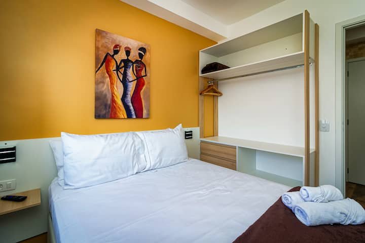 Apartamento 1 dormitório -Condomínio ZYZ Bela Vista  São Paulo - 