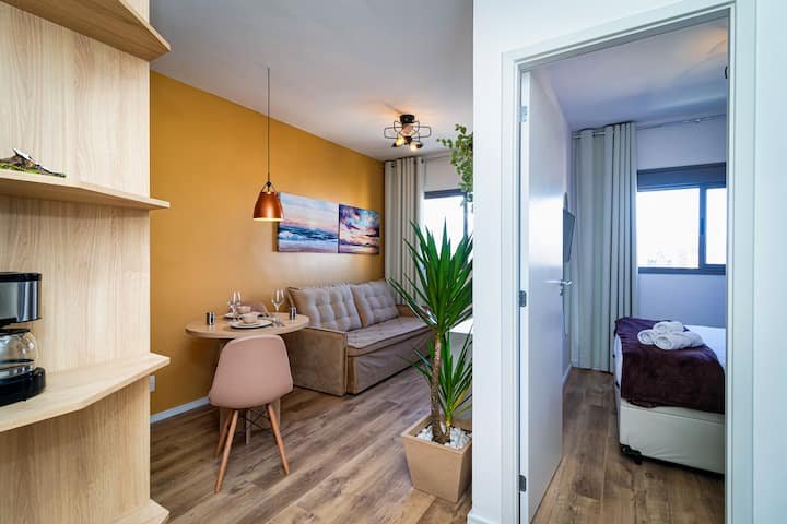 Apartamento 1 dormitório -Condomínio ZYZ Bela Vista  São Paulo - 