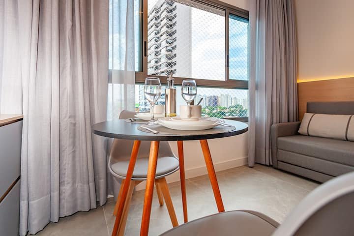 Apartamento 1 dormitório - Condomínio Highlights Campo Belo  São Paulo - 