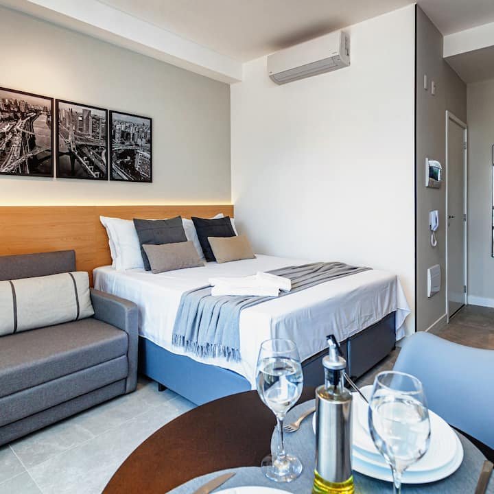 Apartamento 1 dormitório - Condomínio Highlights Campo Belo  São Paulo - 