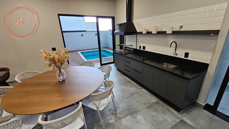 Casa T&eacute;rrea &Agrave; VENDA, 215m - 3 Su&iacute;tes- R$ 2.290.000 - Cond. Chacara Ondina - Sorocaba SP Avenida Maria Hannickel Nascimento Sorocaba - 