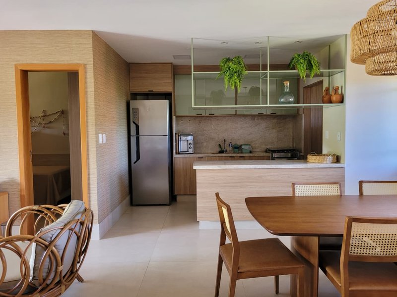 VILLAGE 3 QUARTOS VARANDA PISCINA 2 GARAGENS À VENDA NO PISCINAS NATURAIS PRAIA DO FORTE! Açu da Torre MATA DE SÃO JOÃO - 