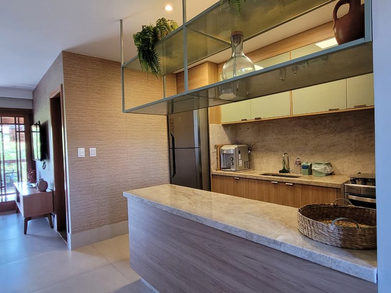 VILLAGE 3 QUARTOS VARANDA PISCINA 2 GARAGENS À VENDA NO PISCINAS NATURAIS PRAIA DO FORTE! Açu da Torre MATA DE SÃO JOÃO - 