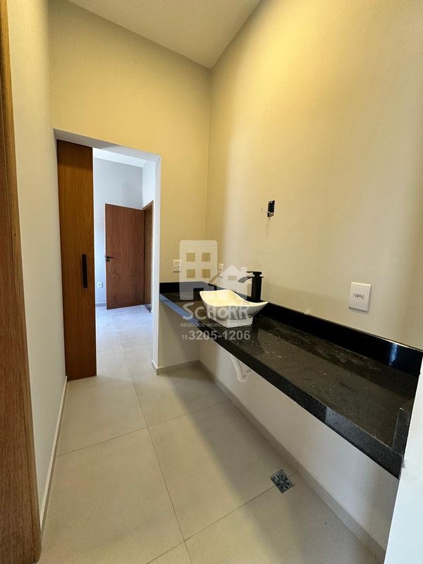 Belíssima Casa à venda Cond. Reserva dos Ypês 1 - 1 suíte e 1 demi suite  Tatuí - 