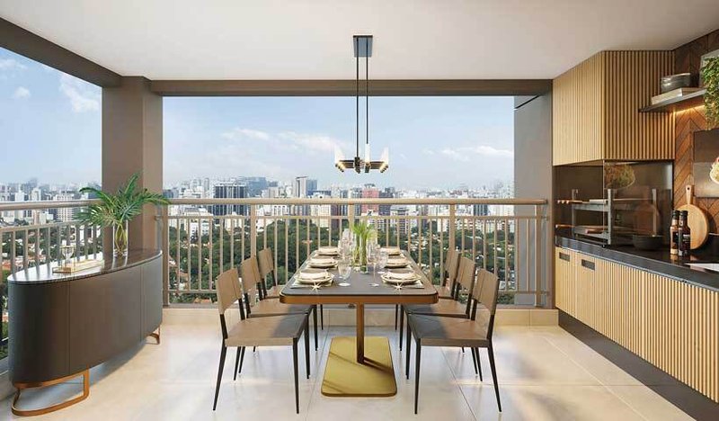 Apartamento Unique Green Tourmaline - Fase 2 106m² 4D Ocrísia São Paulo - 