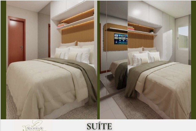 Residencial Vila de Abrantes - Apartamento de 2/4 - Suíte Rua Lagoa Branca Camaçari - 