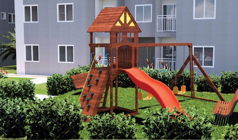 Residencial Vila de Abrantes - Apartamento de 2/4 - Suíte Rua Lagoa Branca Camaçari - 