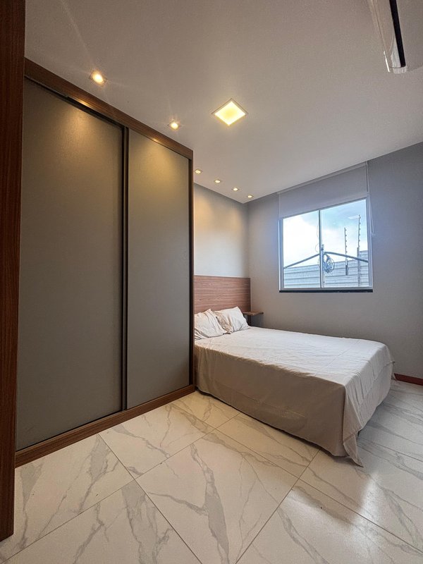 Residencial Vila de Abrantes - Apartamento de 2/4 - Suíte Rua Lagoa Branca Camaçari - 