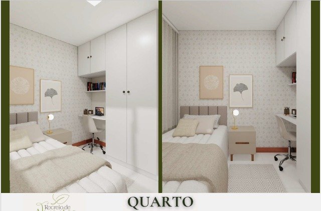 Residencial Vila de Abrantes - Apartamento de 2/4 - Suíte Rua Lagoa Branca Camaçari - 