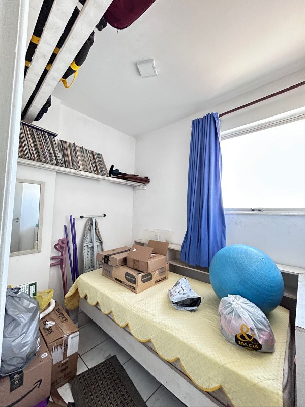 APARTAMENTO NASCENTE 4 QUARTOS VARANDA LIVING 3 GARAGENS À VENDA NO CAMPO GRANDE! Largo do Campo Grande Salvador - 