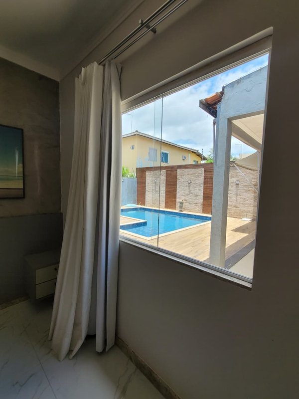 CASA 4 QUARTOS 3 SUÍTES SALAS VARANDAS PISCINA GARAGEM PARA 7 CARROS EM BARRA DO JACUÍPE! Rua do Jacuípe Camaçari - 