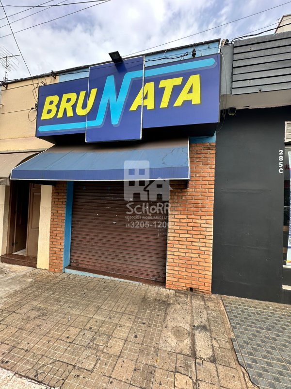 Ponto Comercial para Locação – Rua XV de Novembro - localização estratégica  Tatuí - 