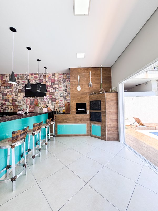 Residência Contemporânea com  Lazer Completo Fundo  Reserva Av Renova dos Santos Arujá - 