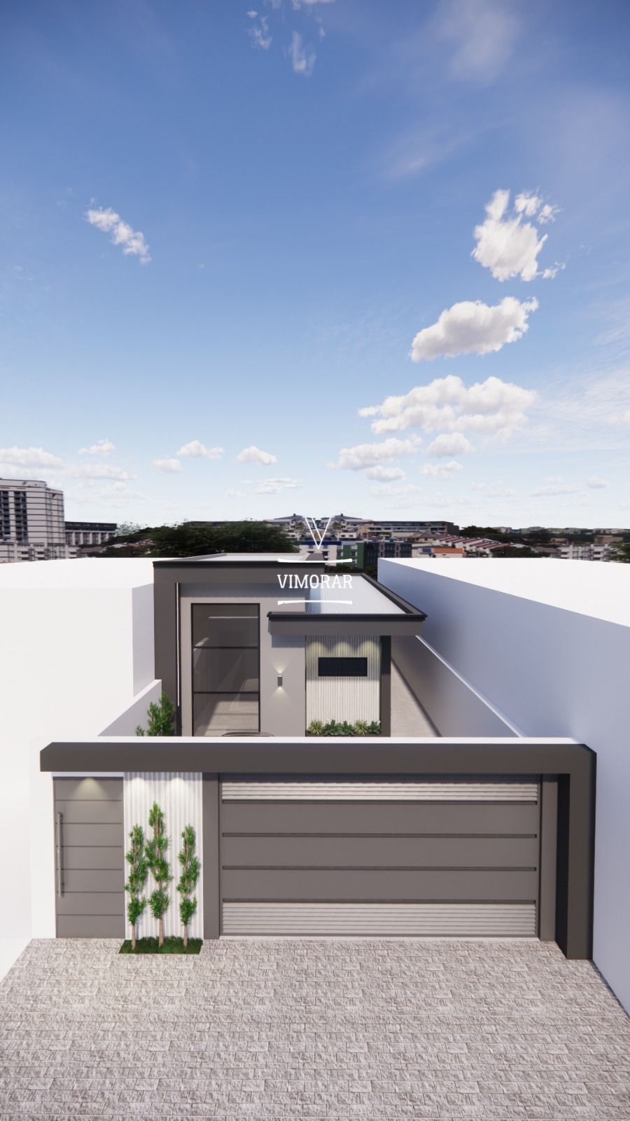 Casa t&eacute;rrea 3 dormit&oacute;rios sendo 1 su&iacute;te + 2 vagas de garagem  Itaquaquecetuba - 