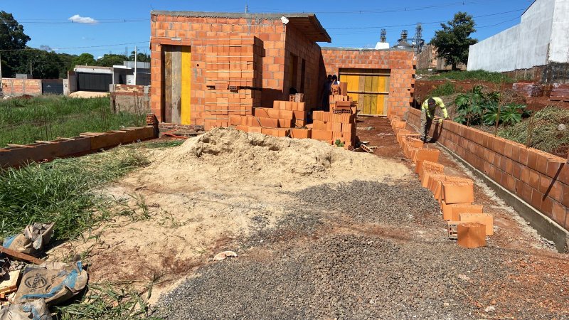Casa em fase de acabamento Rua Joel de Almeida Tavares Junior SANTA CRUZ DO RIO PARDO - 