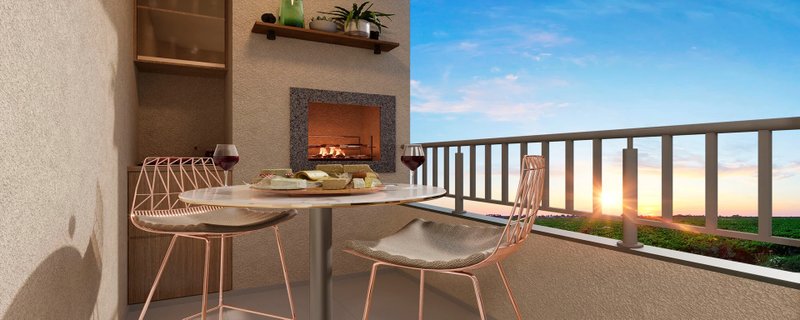 Apartamento com 2 quartos no Parque Santa F&eacute; Rua Reverendo Olavo Nunes Porto Alegre - 