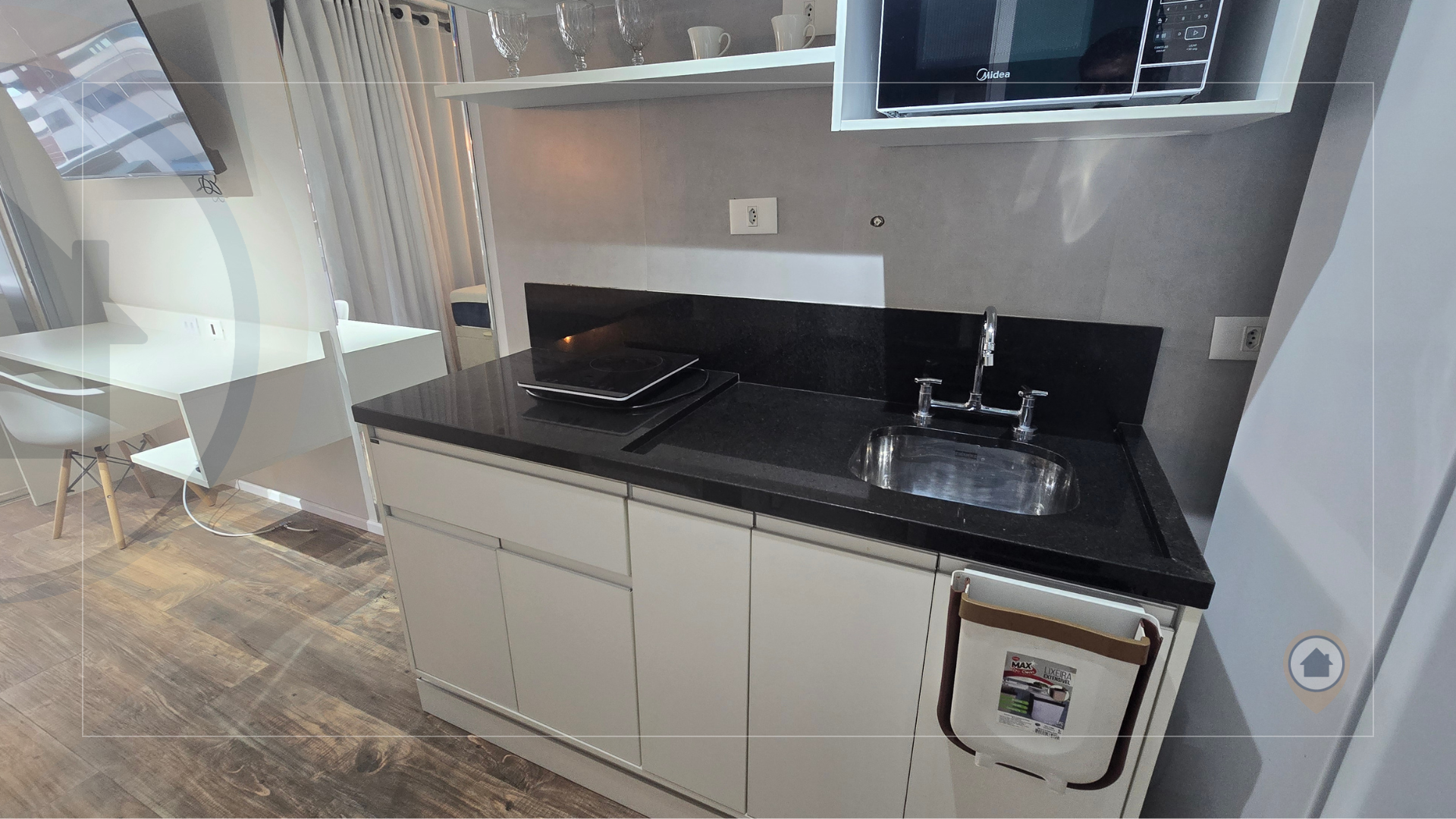 STUDIO MOBILIADO PARA ALUGAR COM 29 M&sup2; | LAZER COMPLETO | CENTRO DE GUARULHOS! Av. Paulo Faccini Guarulhos - 