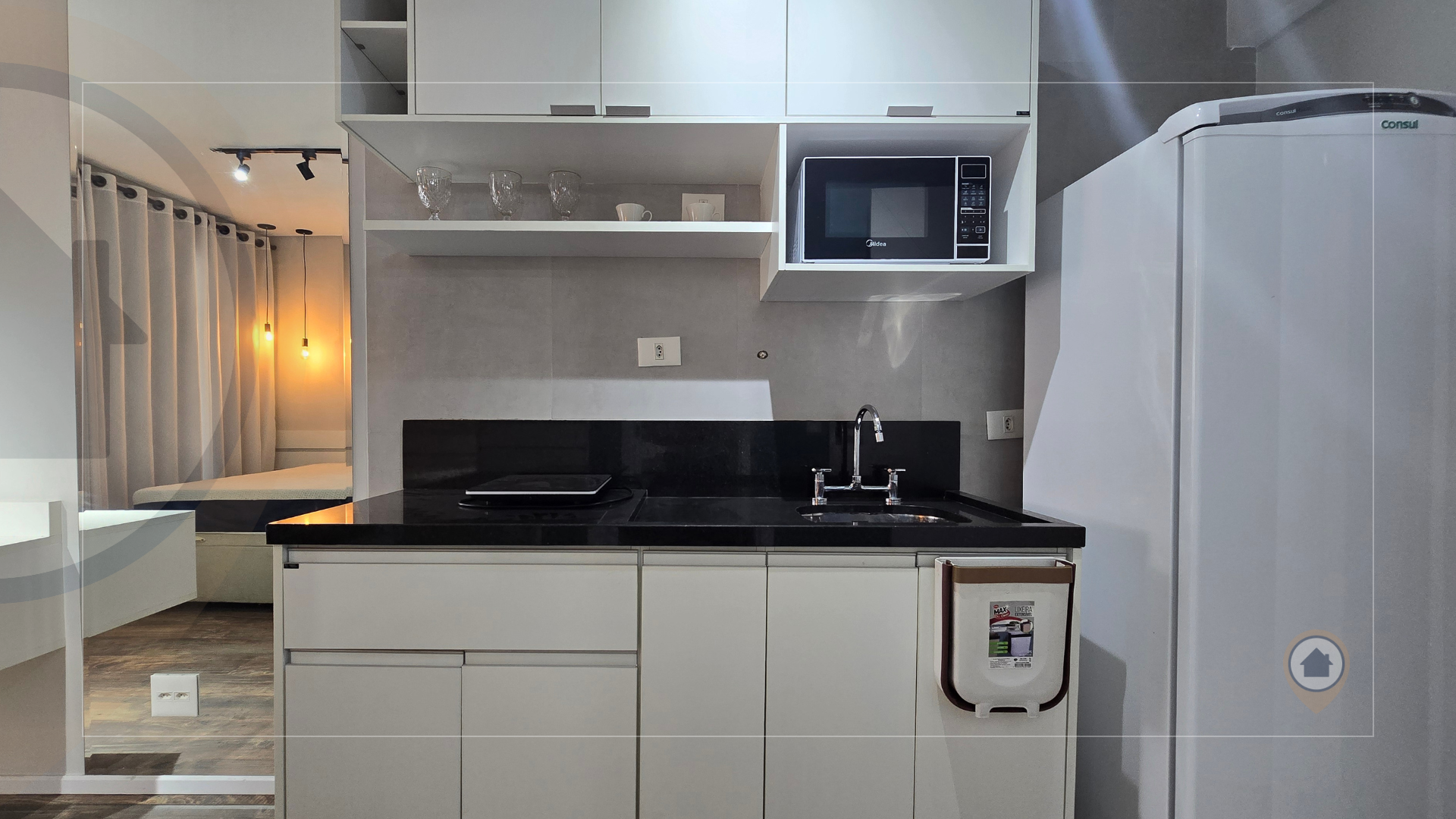 STUDIO MOBILIADO PARA ALUGAR COM 29 M&sup2; | LAZER COMPLETO | CENTRO DE GUARULHOS! Av. Paulo Faccini Guarulhos - 