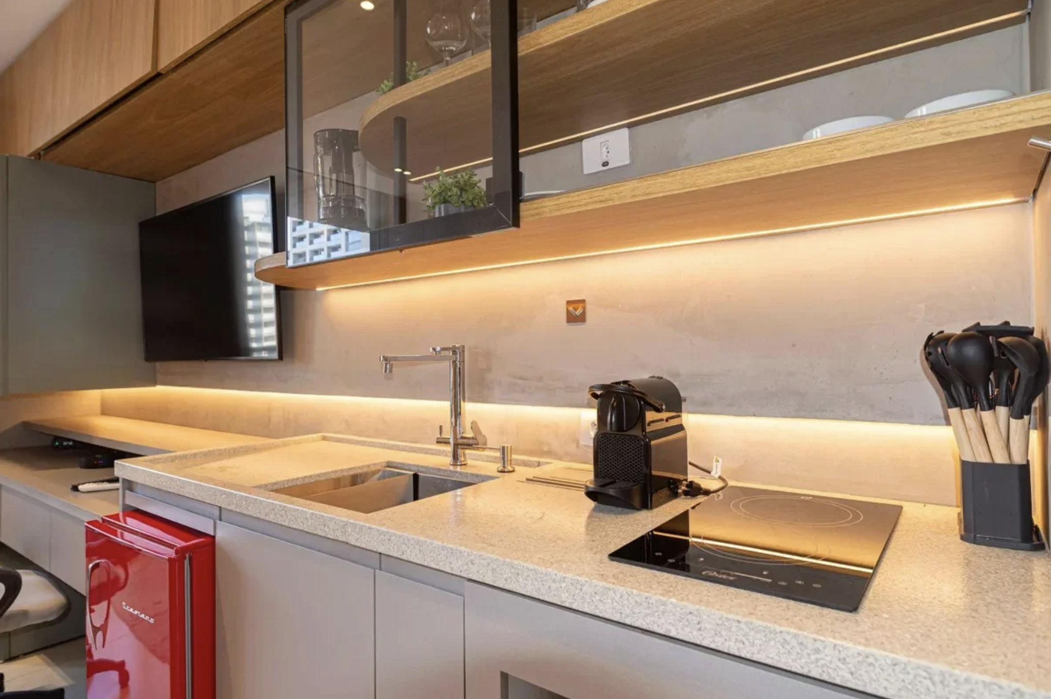 Studio no Frei Caneca | 23m&sup2; | R$ 490.000 - Bela Vista Rua Frei Caneca São Paulo - 