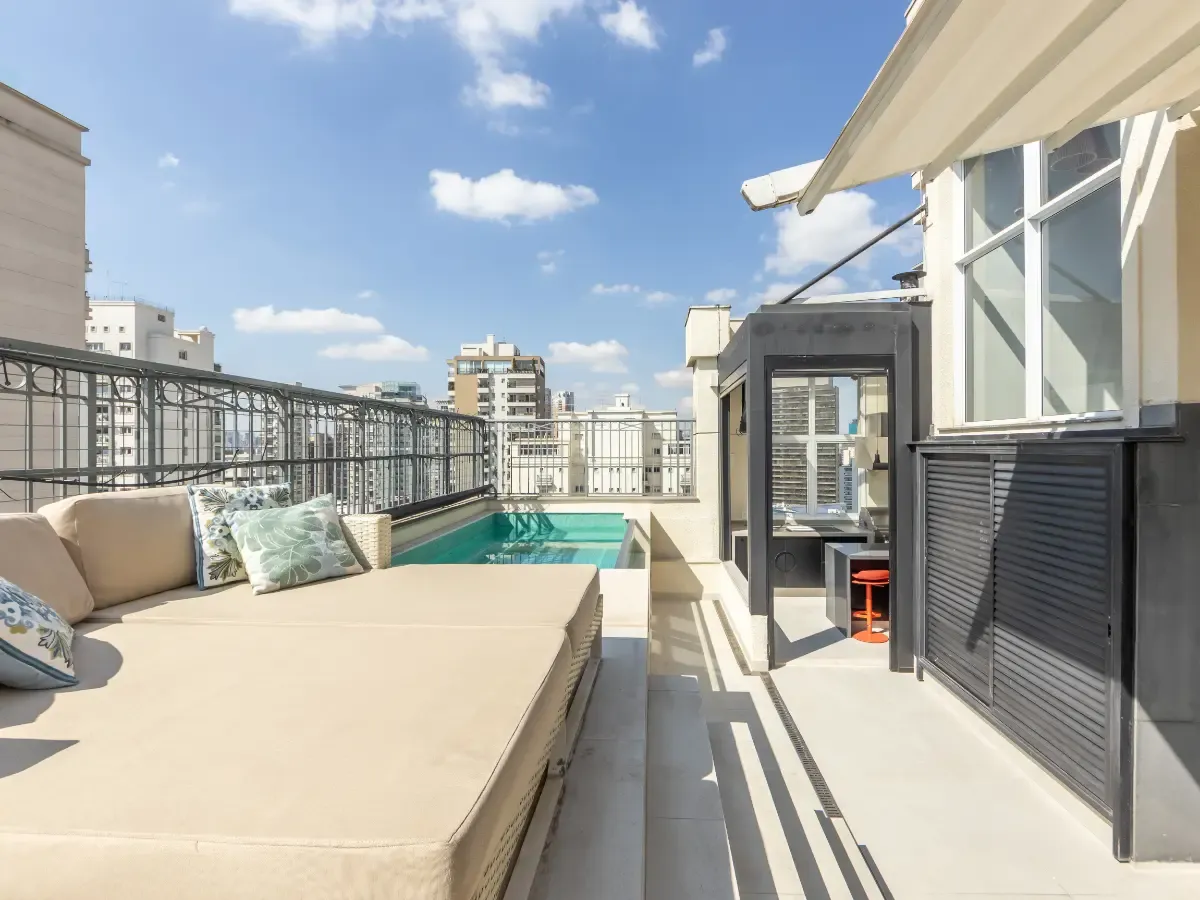 Cobertura para venda em Vila Nova Concei&ccedil;&atilde;o com 4 quartos, sendo 4 su&iacute;tes , 310m&sup2;  - - 