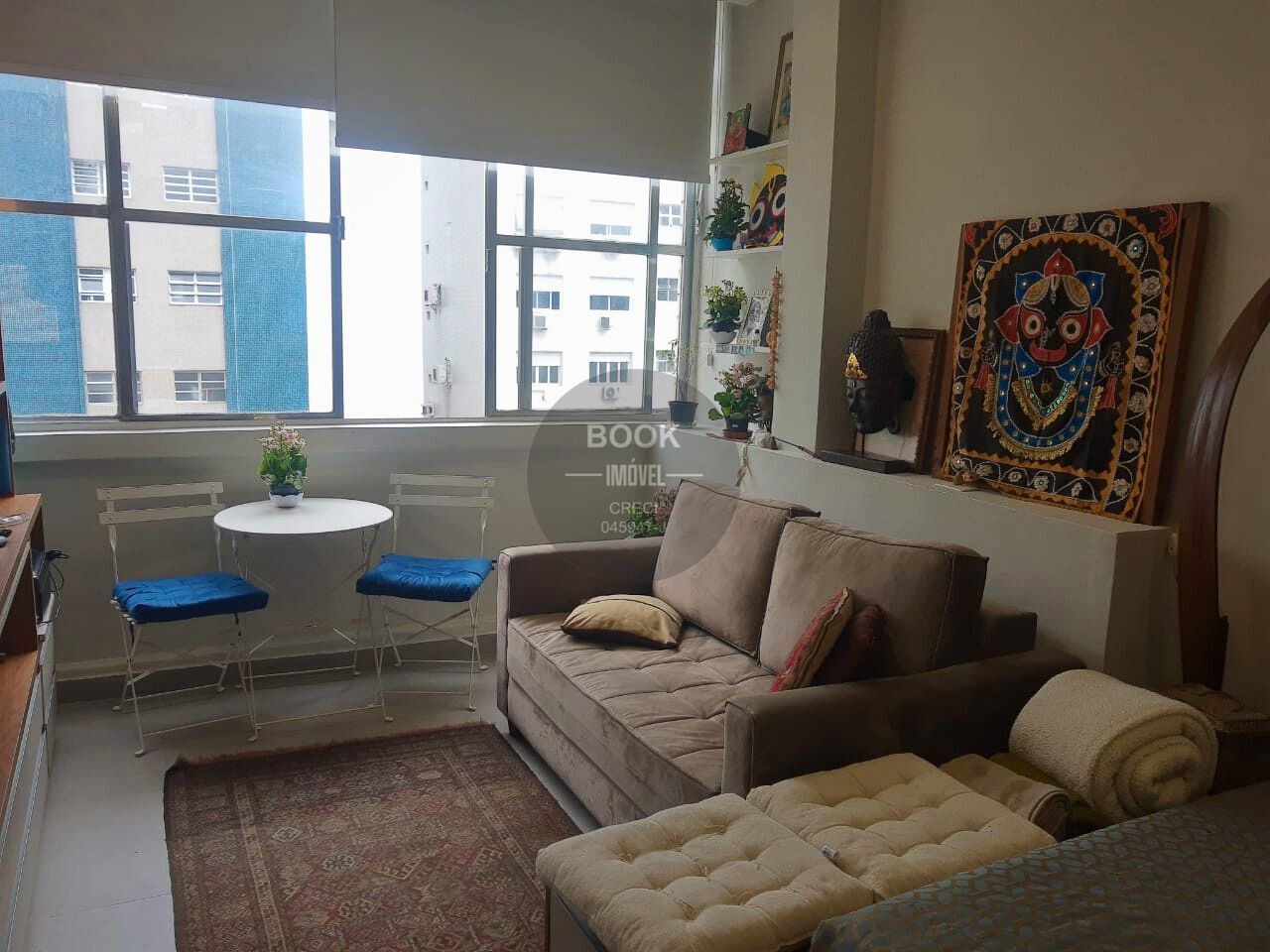 Apartamento na quadra da praia do boqueir&atilde;o Rua da paz Santos - 