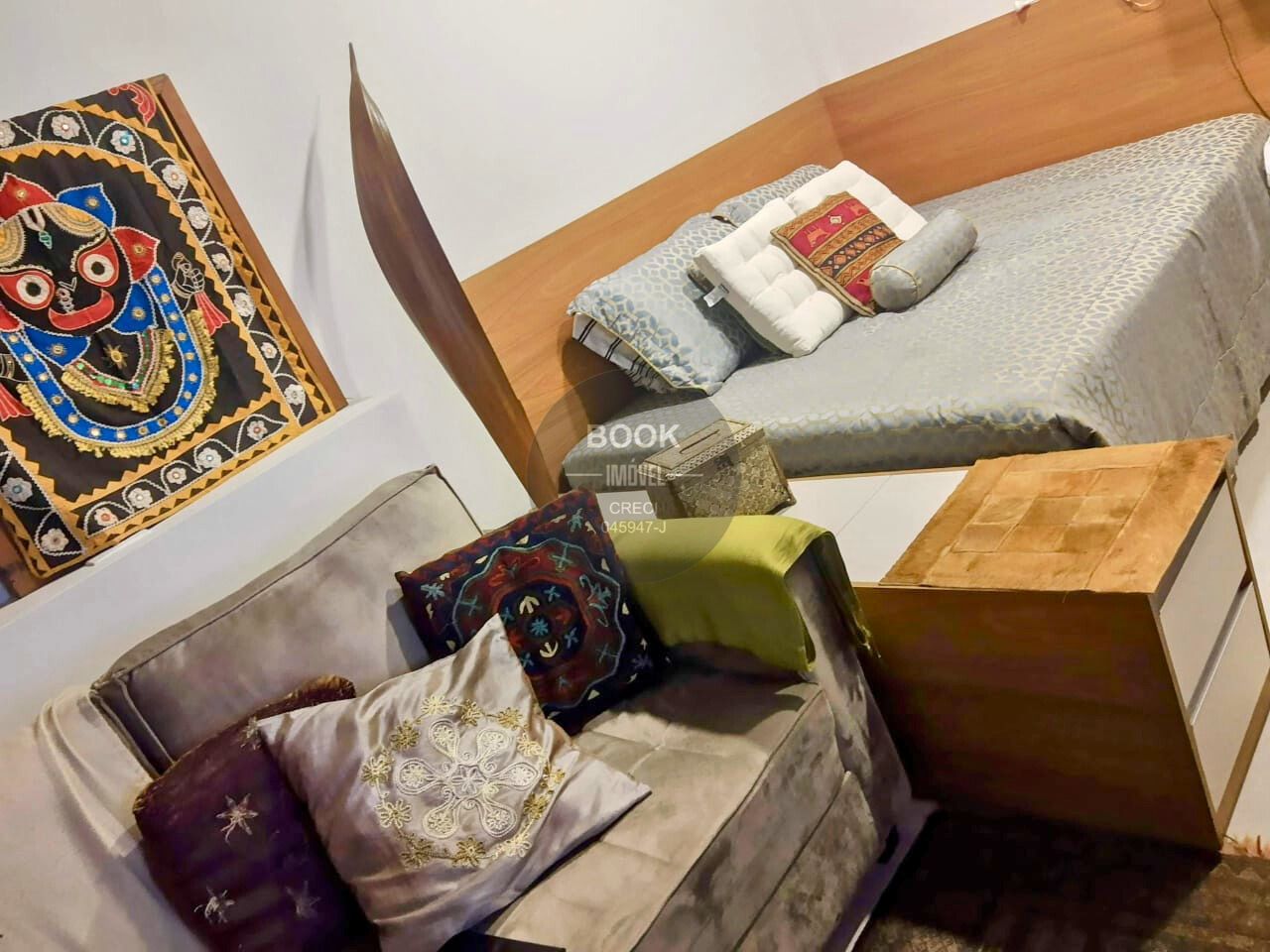 Apartamento na quadra da praia do boqueir&atilde;o Rua da paz Santos - 