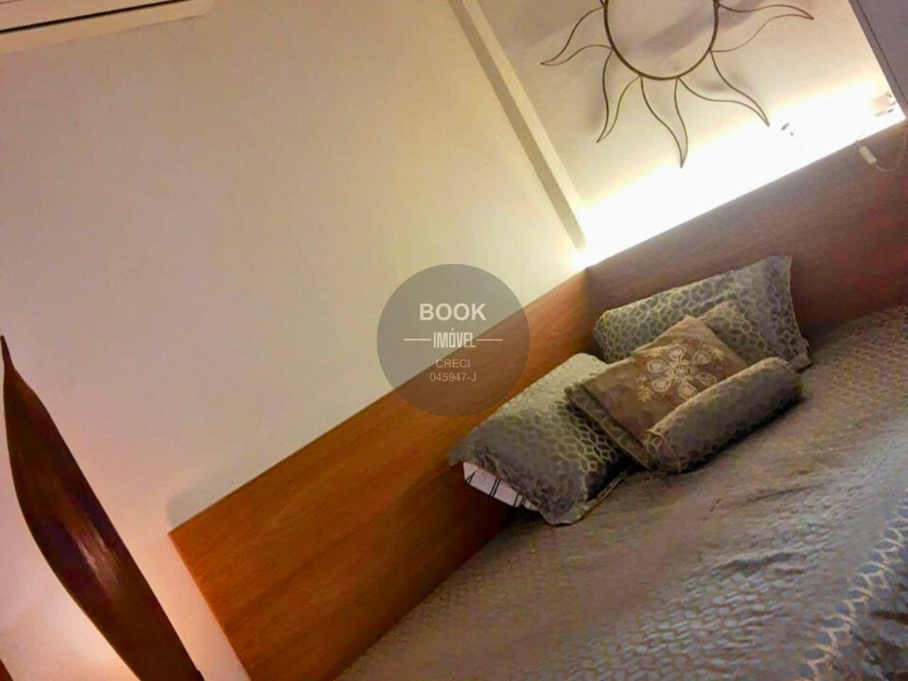 Apartamento na quadra da praia do boqueir&atilde;o Rua da paz Santos - 