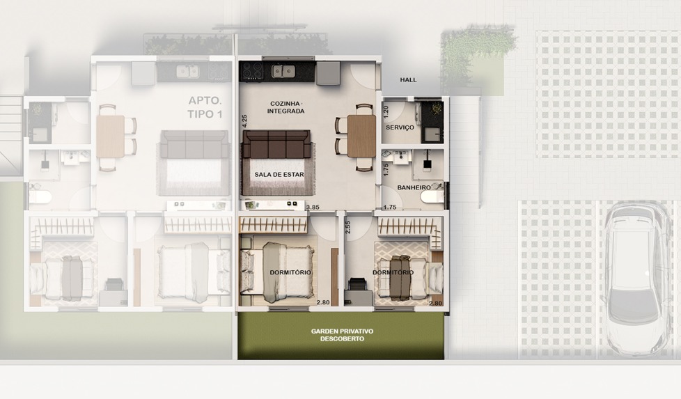 CASA SOBREPOSTA LAGO AZUL - VILAGGIO SOLENNE Praça Ubatuba Franco da Rocha - 