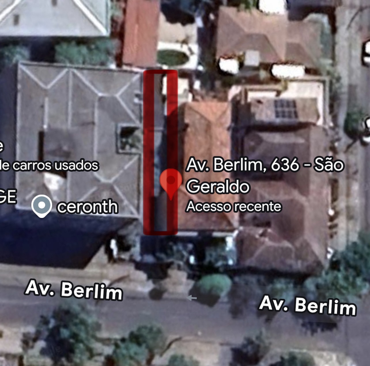 R$ 580.000 - TERRENO COM CASA DE ALVENARIA - 254M2 - 3 DORM - VAGAS PARA VE&Iacute;CULOS Avenida Berlim Porto Alegre - 