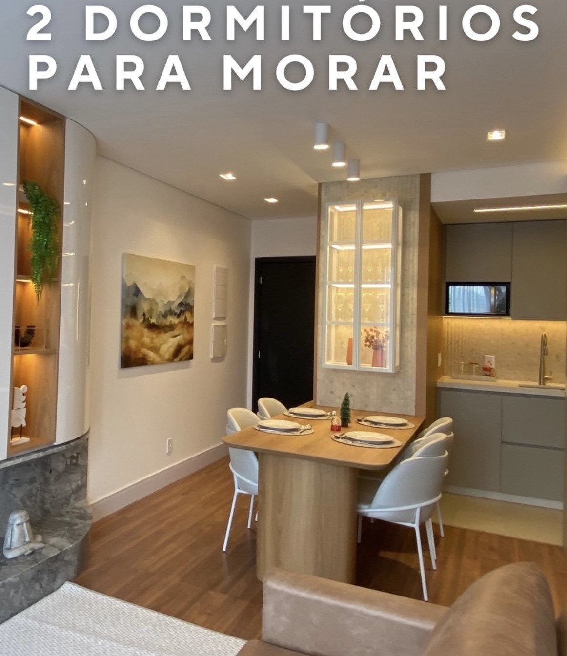 R$ 1.290.000 - OLYMPIC HOUSE - NOVO - MOBILIADO - 62M2 - 2 DORM - SU&Iacute;TE - 1 VAGA Avenida Primeiro de Maio Gramado - 