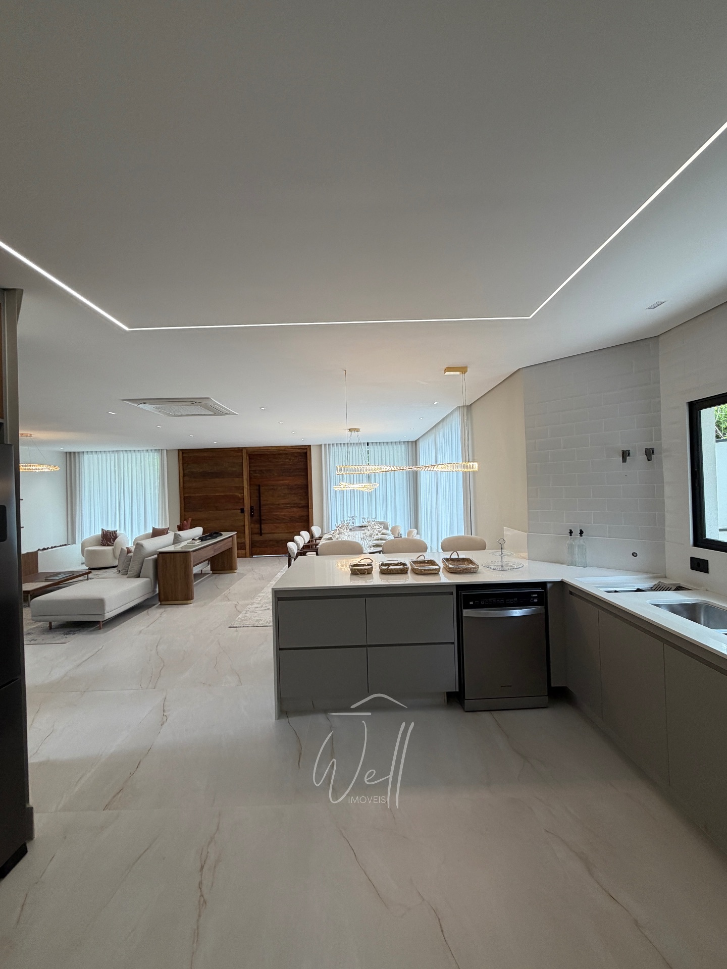 Mans&atilde;o frente lago mobiliada no Swiss Park mobiliada 590m2 - 04 Suites - 06 vagas Avenida Omar Daibert São Bernardo do Campo - 