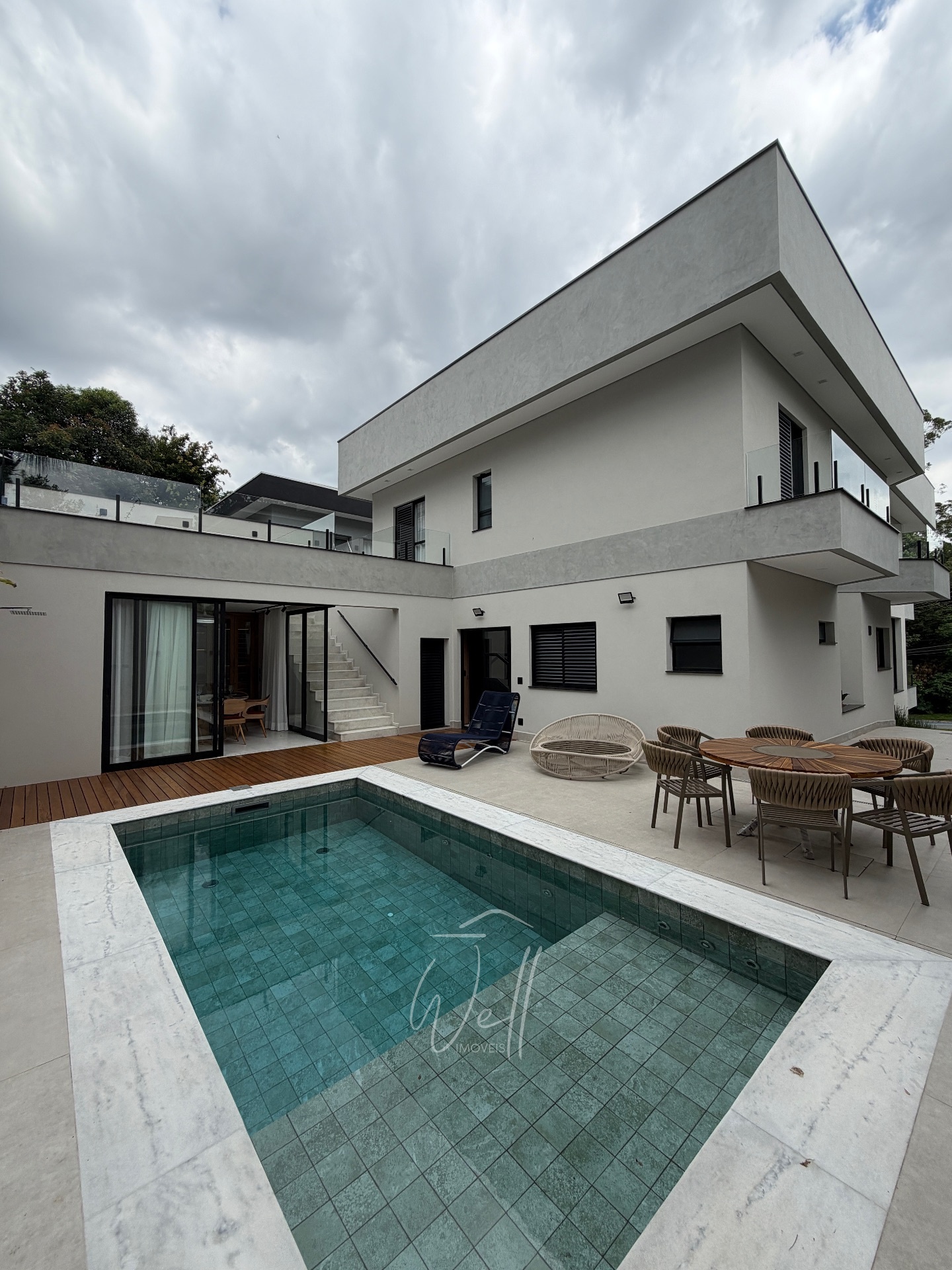 Mans&atilde;o frente lago mobiliada no Swiss Park mobiliada 590m2 - 04 Suites - 06 vagas Avenida Omar Daibert São Bernardo do Campo - 