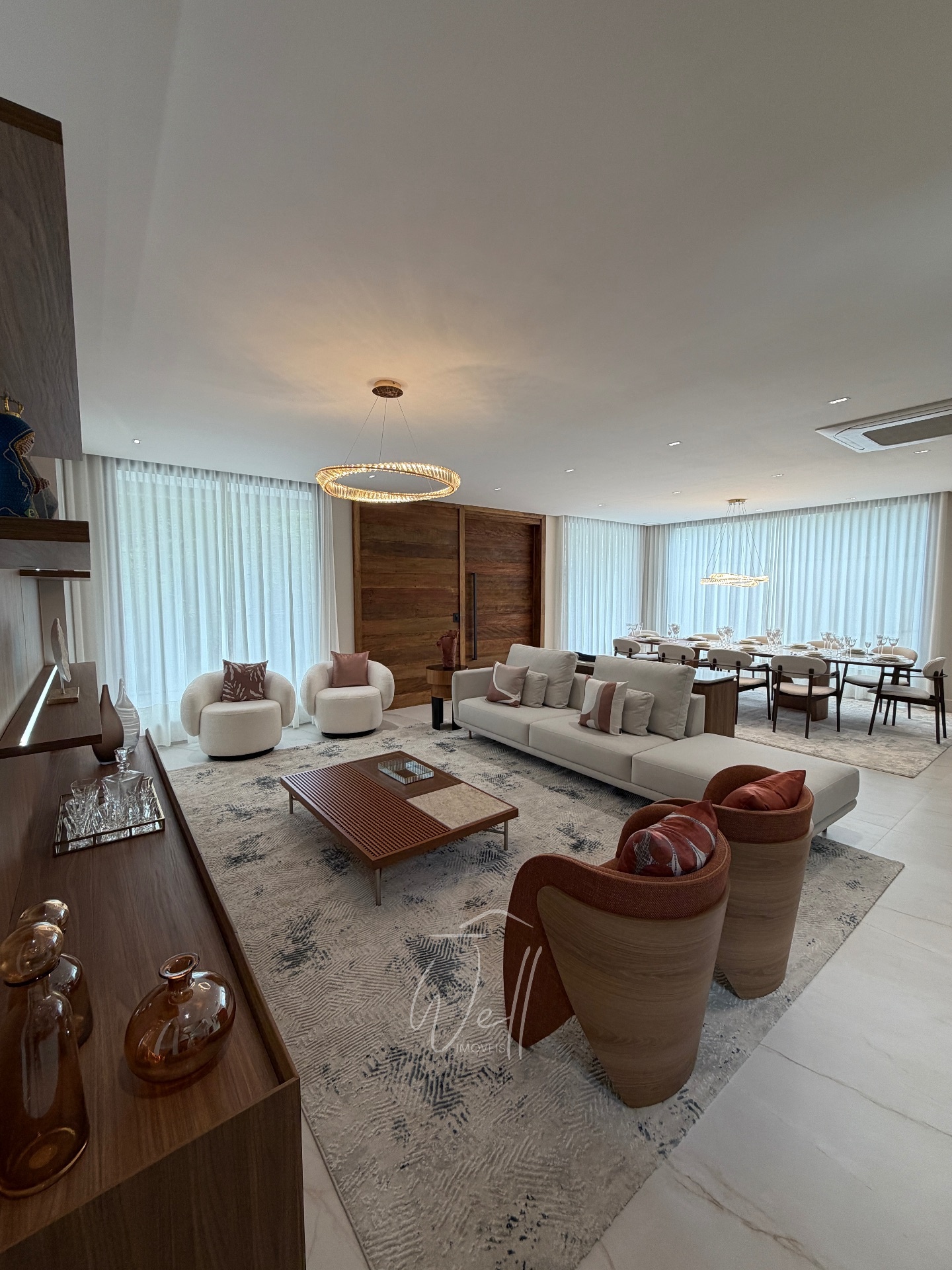 Mans&atilde;o frente lago mobiliada no Swiss Park mobiliada 590m2 - 04 Suites - 06 vagas Avenida Omar Daibert São Bernardo do Campo - 