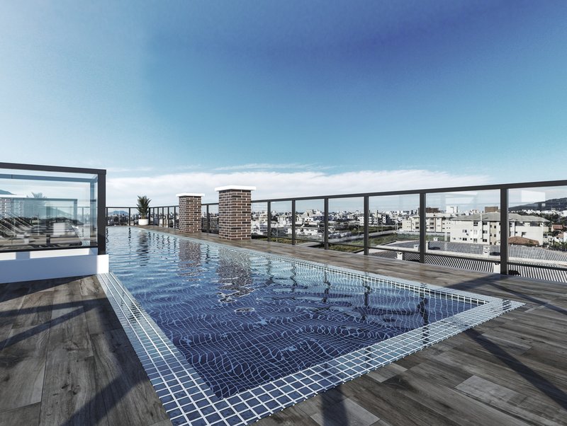 Apartamento Manhattan Residence 60m² 2D Lions Internacional Florianópolis - 